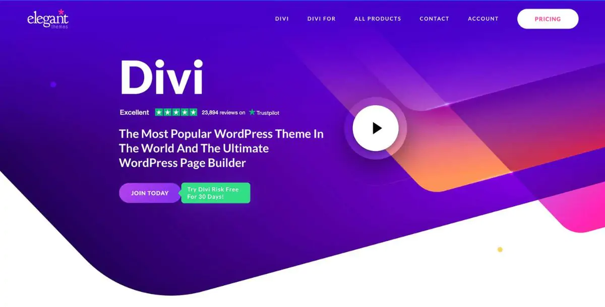 Divi  - Elegantthemes Premium Wordpress Theme